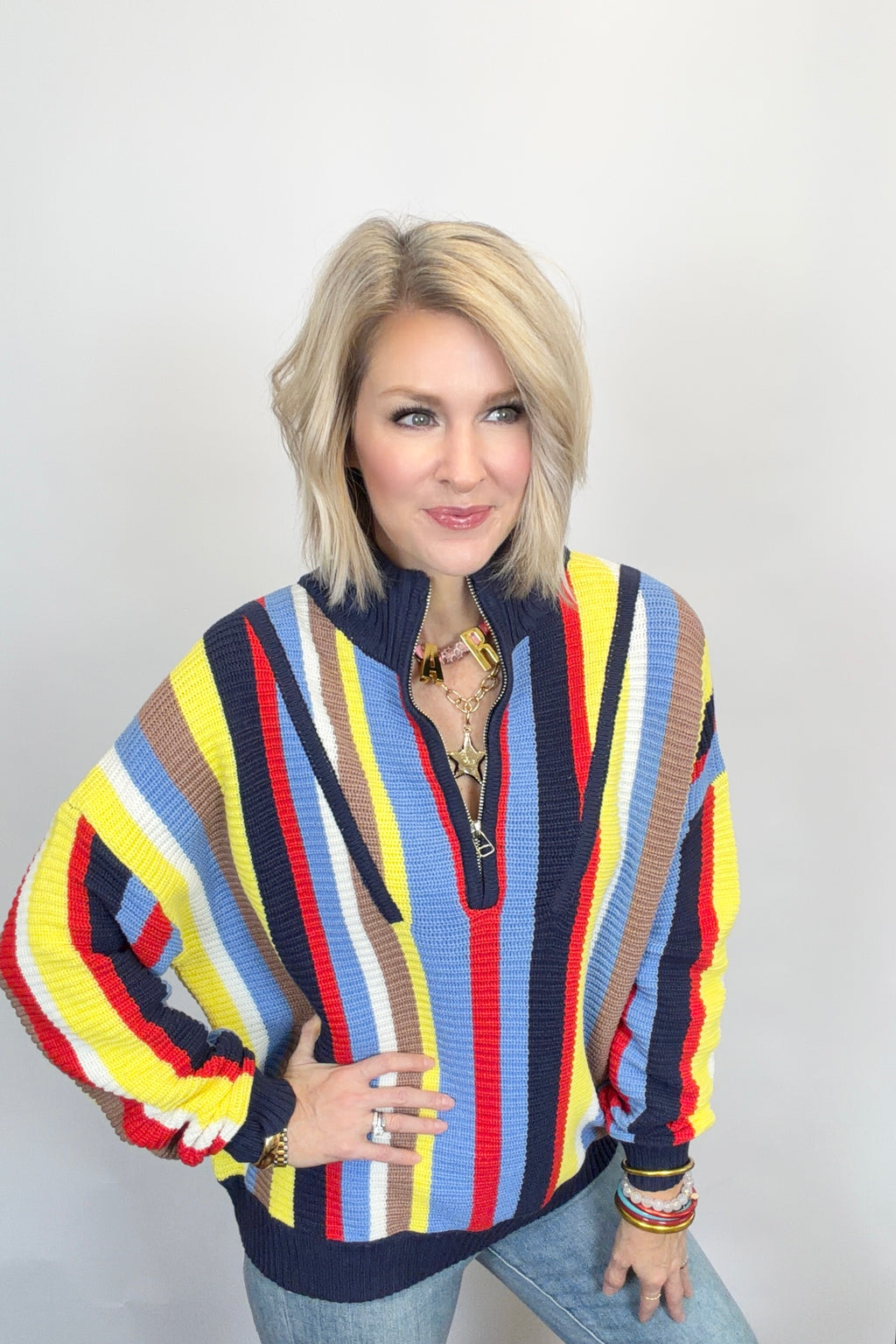 Carousel Stripe Sweater