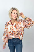 Vintage Sunset Blouse
