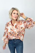 Vintage Sunset Blouse