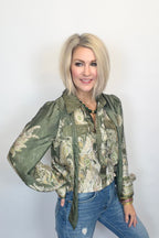 Gilded Paisley Blouse