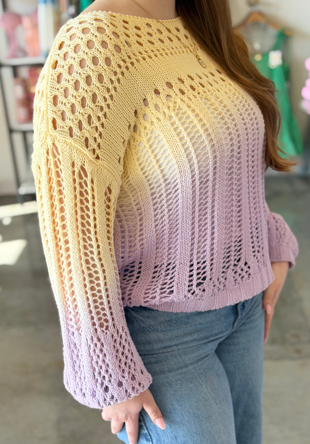 Lemon Dream Fade Top