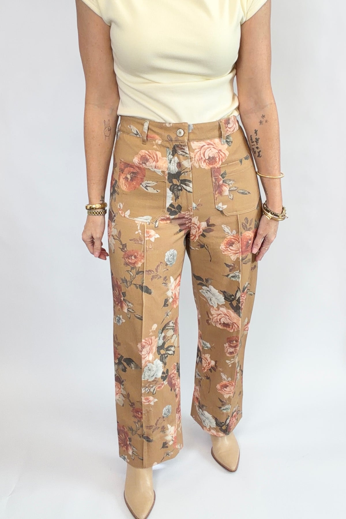 Heirloom Floral Pants