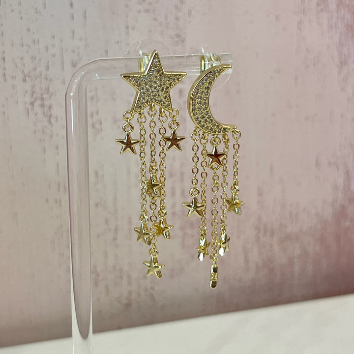 Celestial Dangle Earrings
