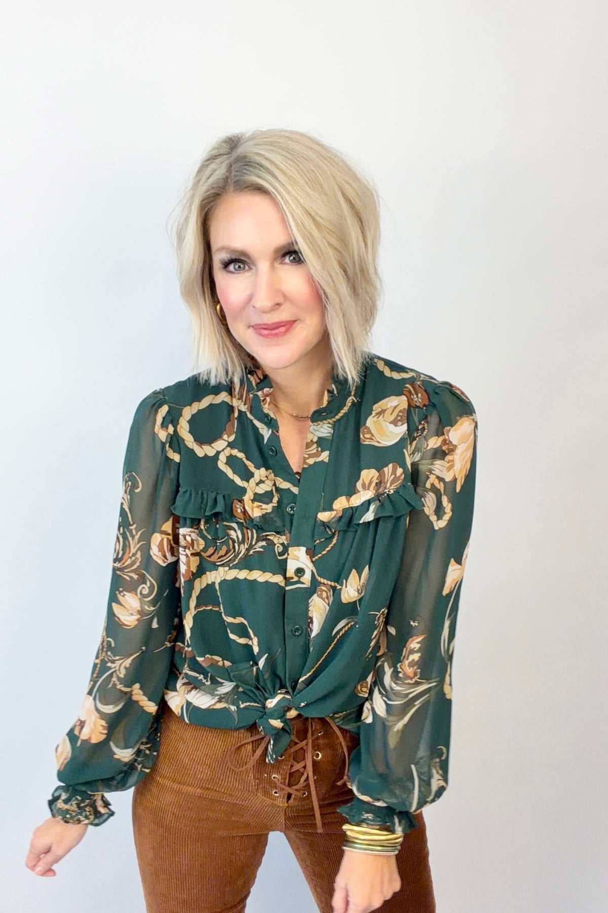 Chain Reaction Blouse