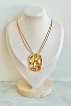 Molten Pendant Necklace