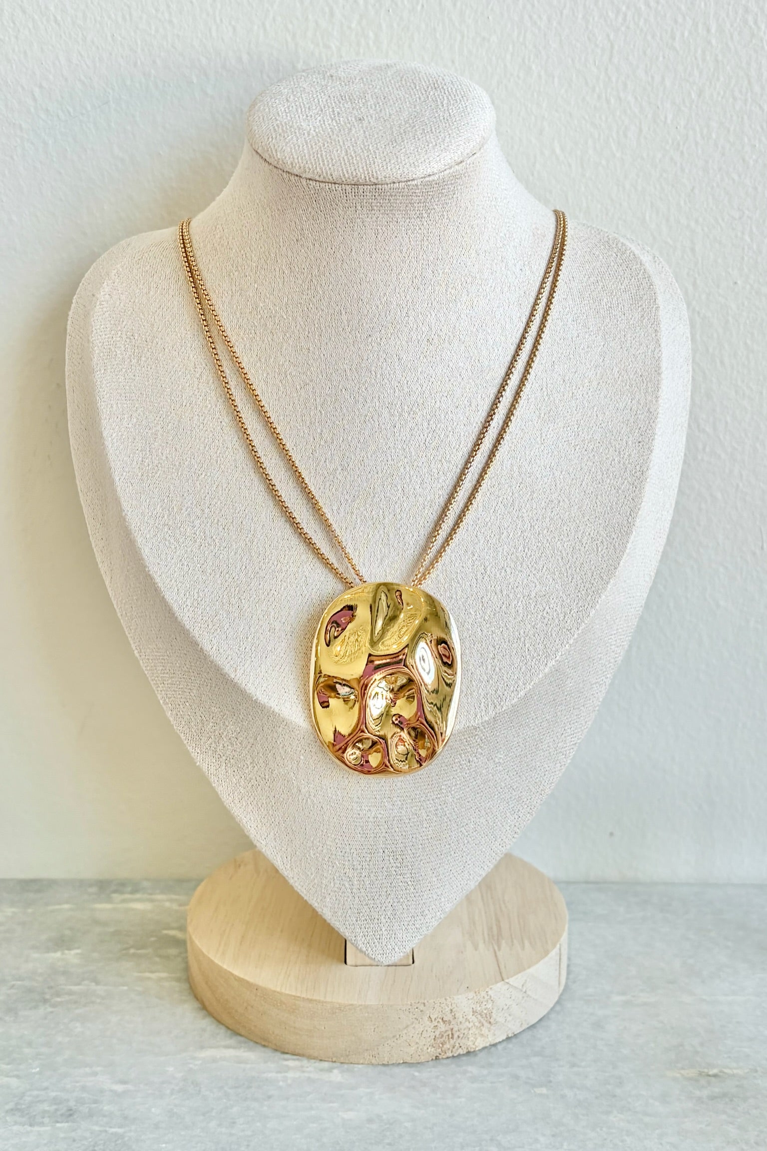 Molten Pendant Necklace