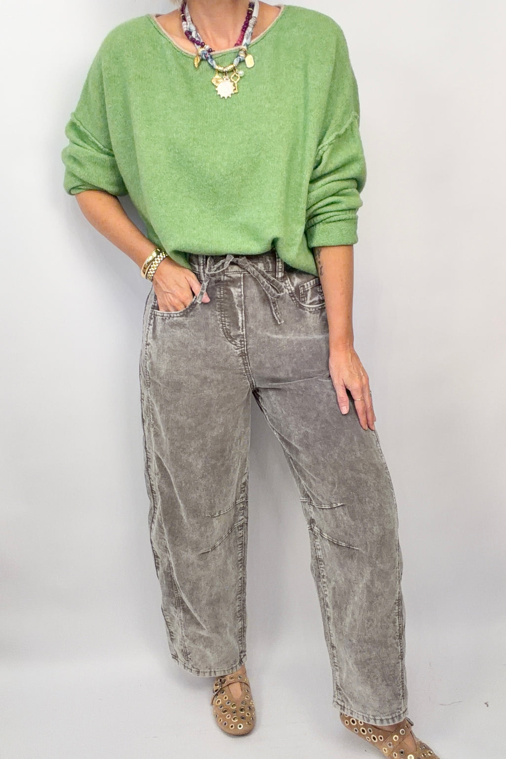 Nightfall Cord Barrel Pants