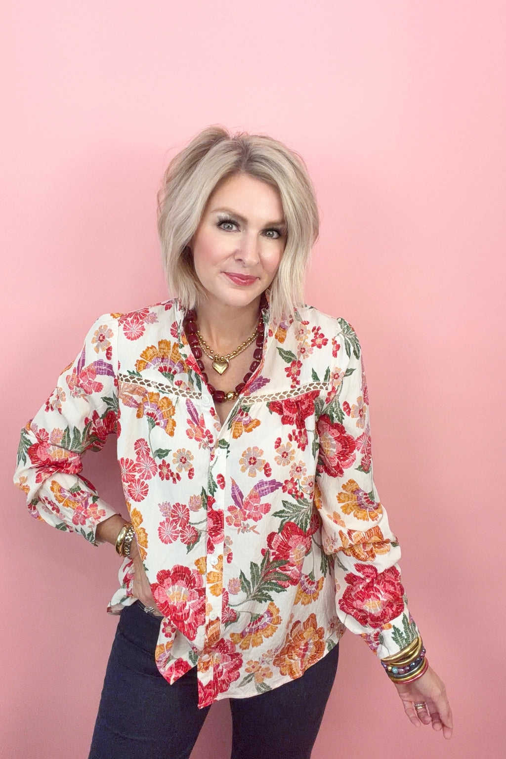 Field of Florals Blouse