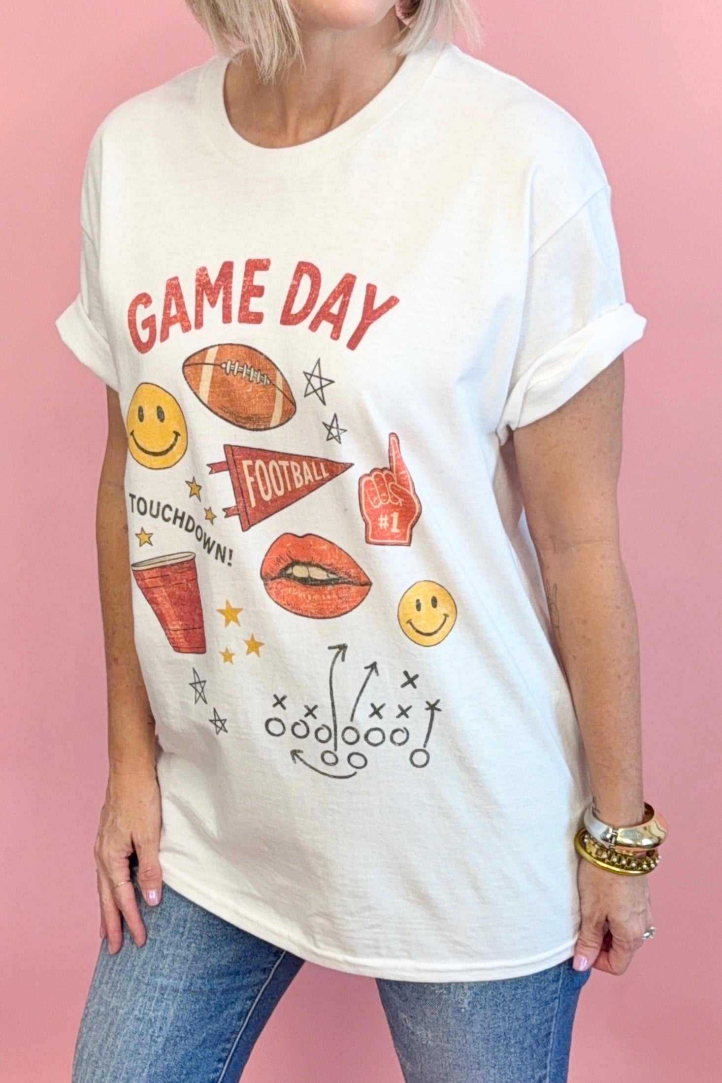 Fumble & Fun Game Day Tee