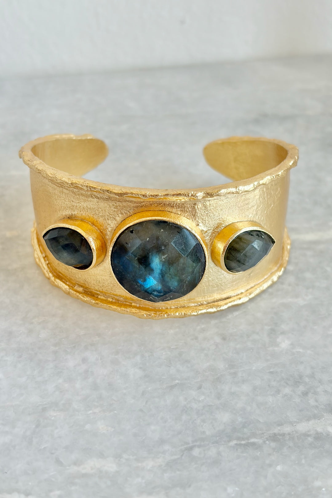 Labradorite Elegance Cuff