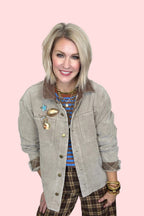 Second Nature Corduroy Shacket