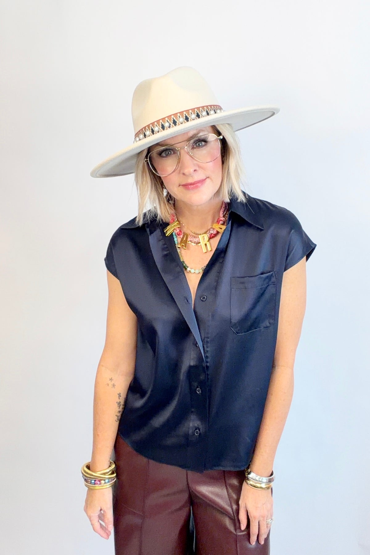 Uptown Silk Blouse