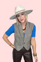 Starlit Suiting Plaid Vest