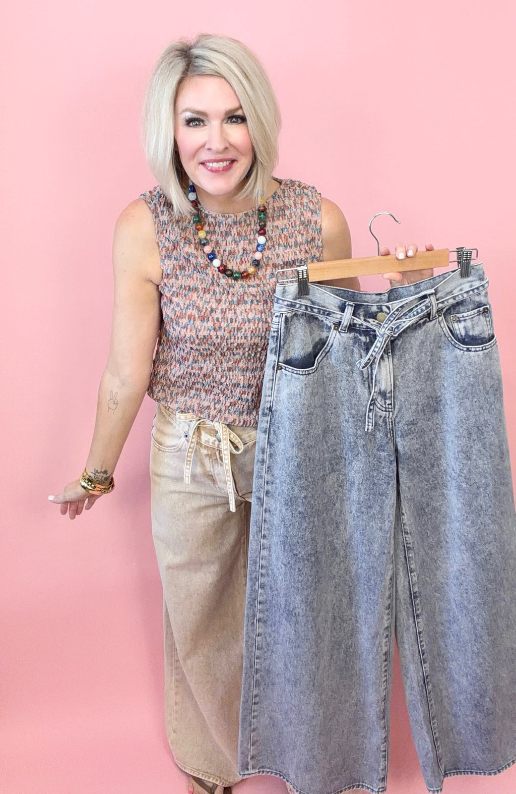 Drifter Mid Rise Wide Leg Jean