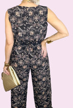 Wild Bloom Bohemian Pants Set