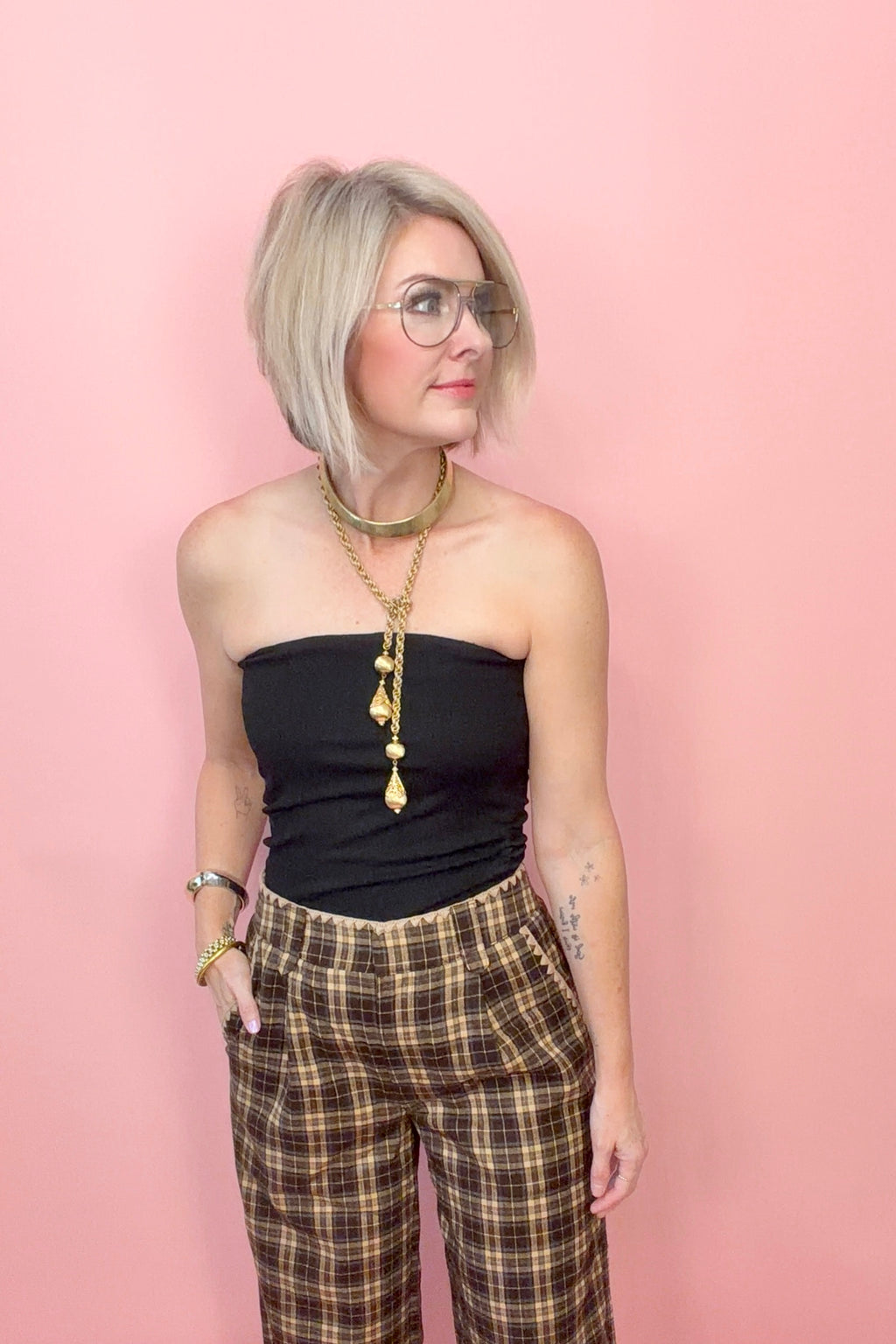 Ruche the Occasion Tube Top