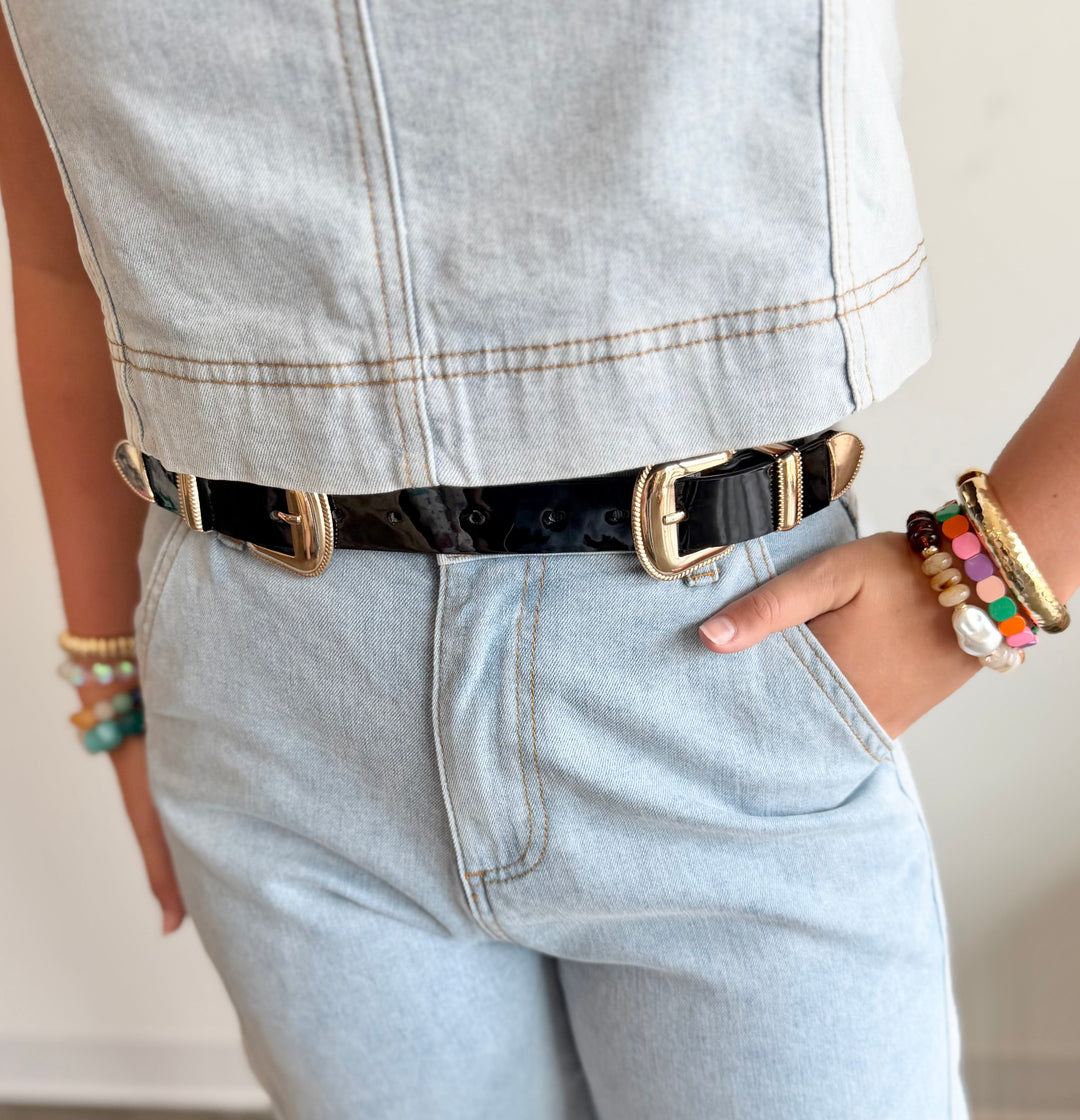 The Double Buckle Belt
