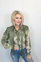 Gilded Paisley Blouse