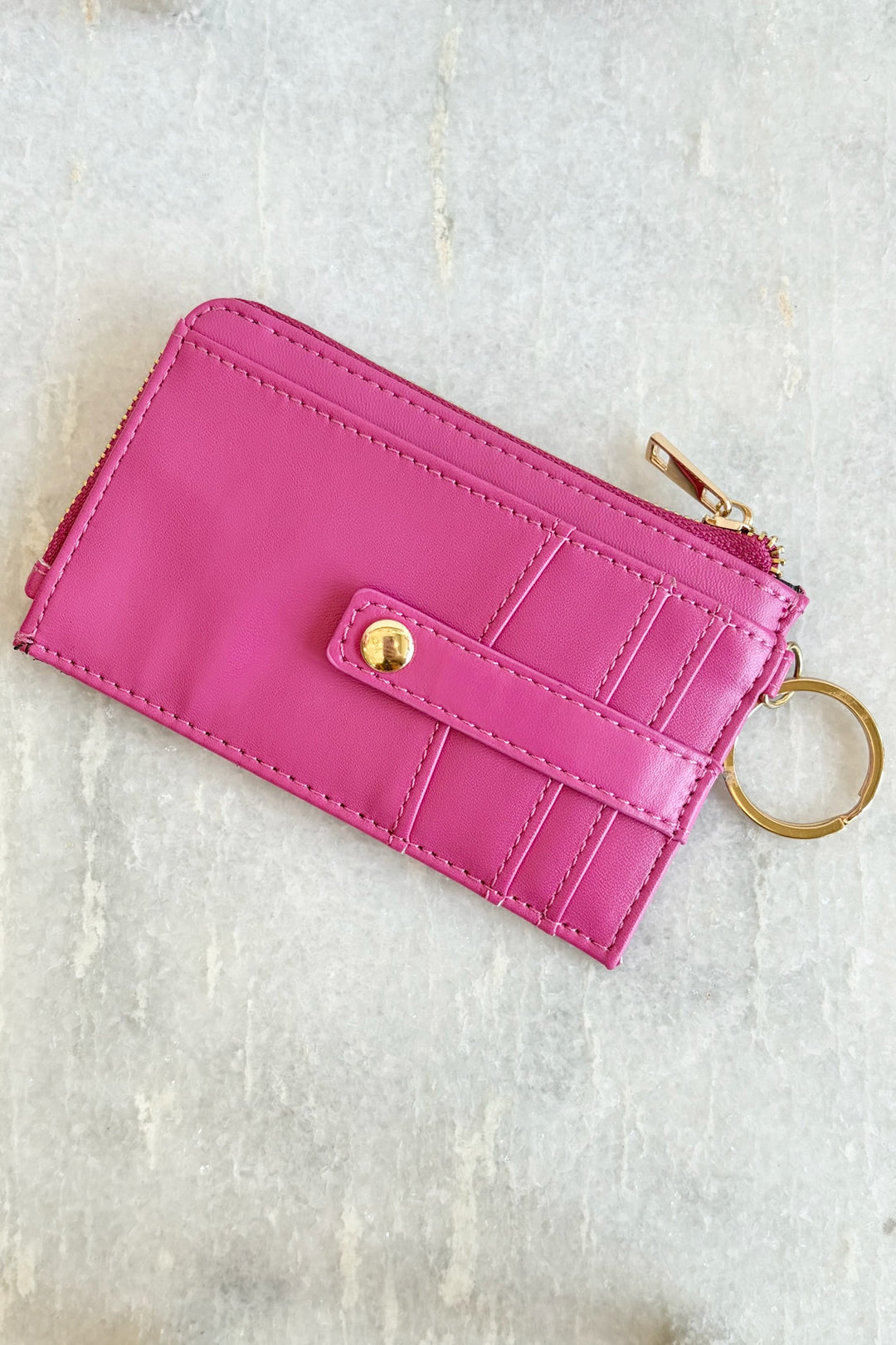 Pink Punch Wallet Keychain