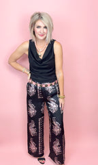 Midnight Floral Pants