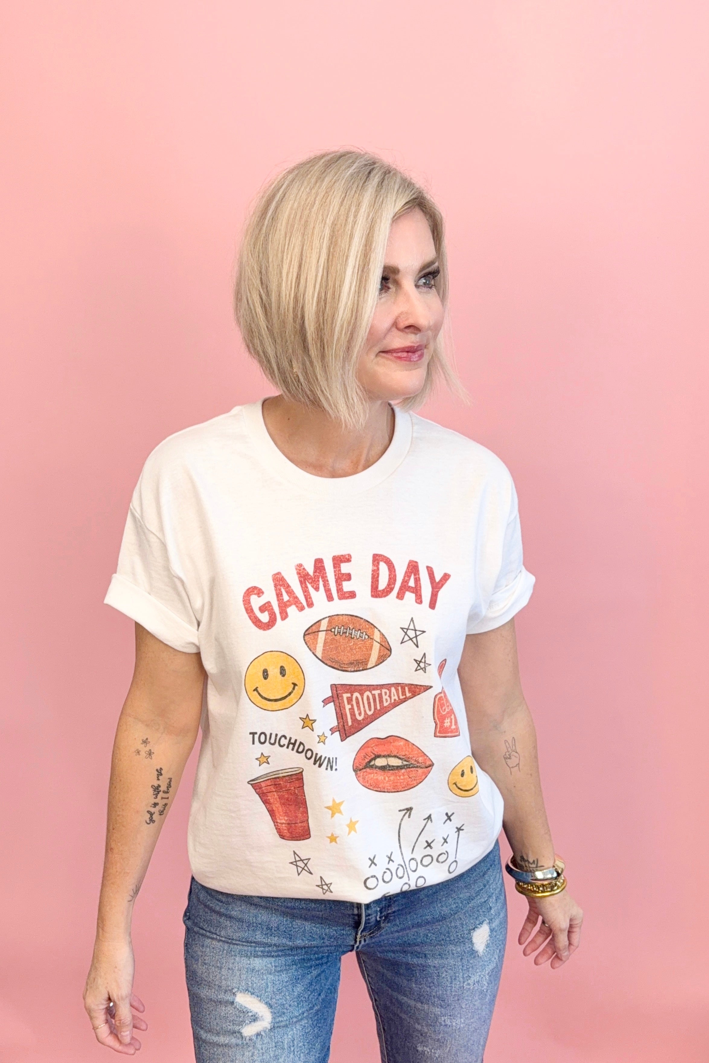 Fumble & Fun Game Day Tee