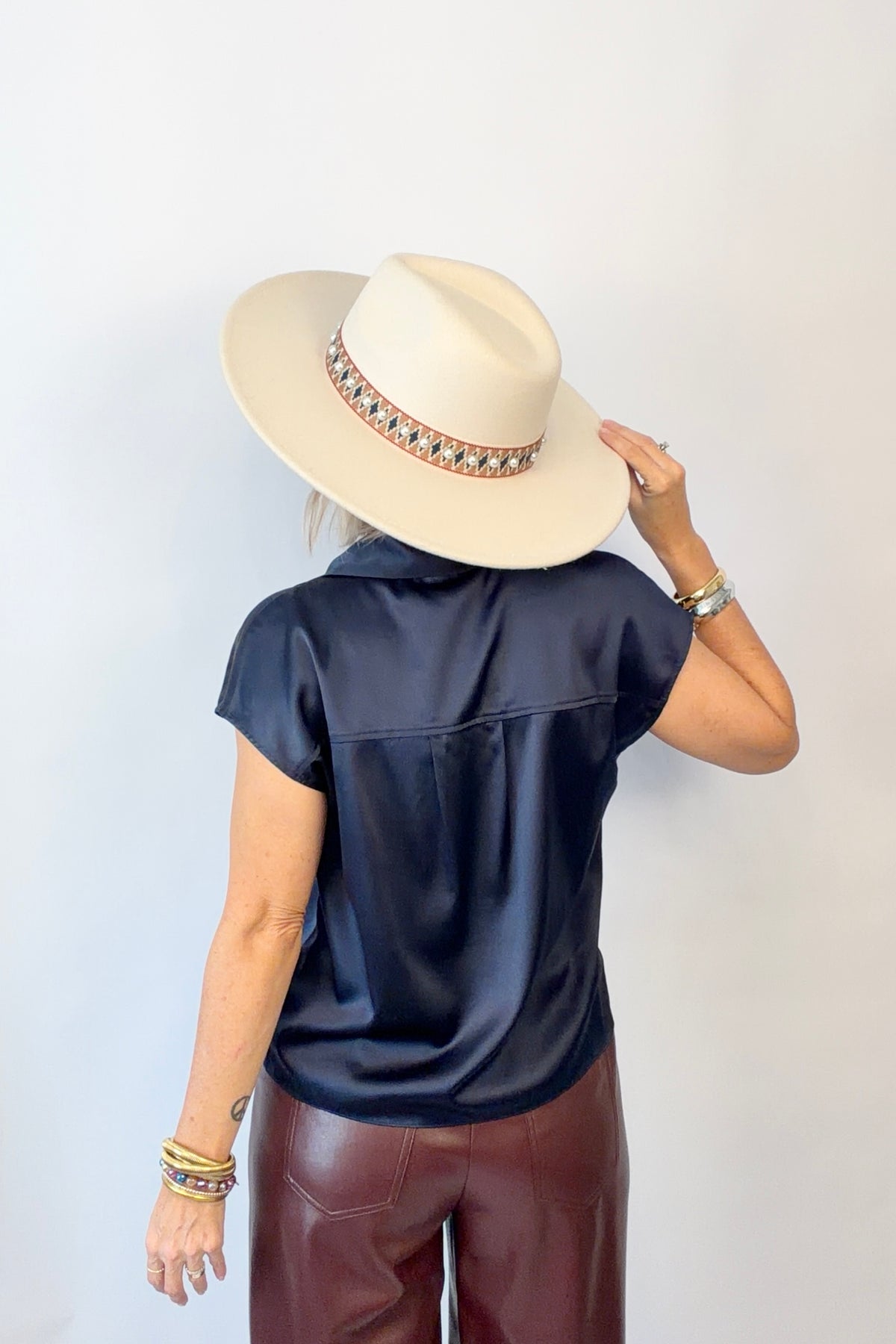 Uptown Silk Blouse