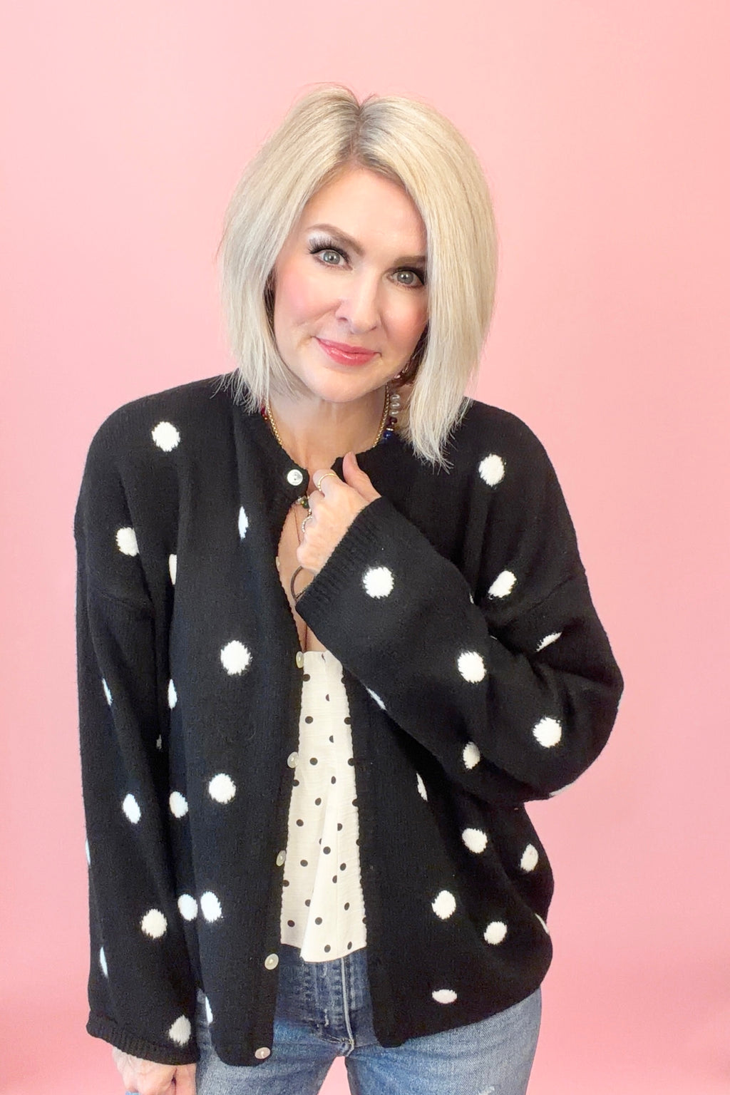 Polka my Heart Sweater