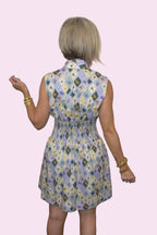 Wildflower Trellis Zip Dress