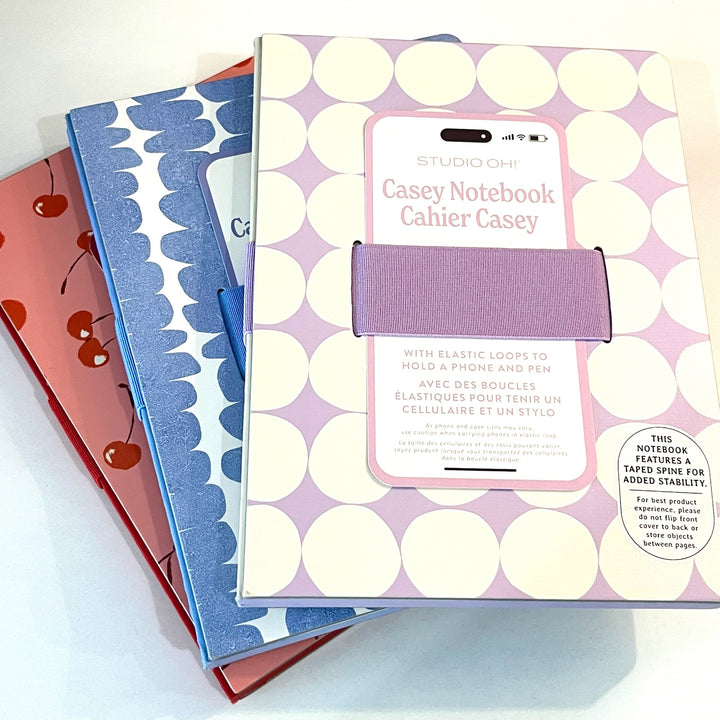 The Casey Notebook- Multiple Options