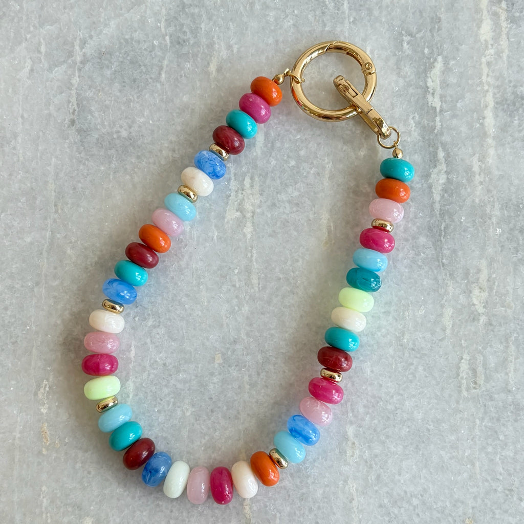 Rainbow Pop Bag Charm & Keychain