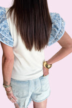 Flutter & Floral Top