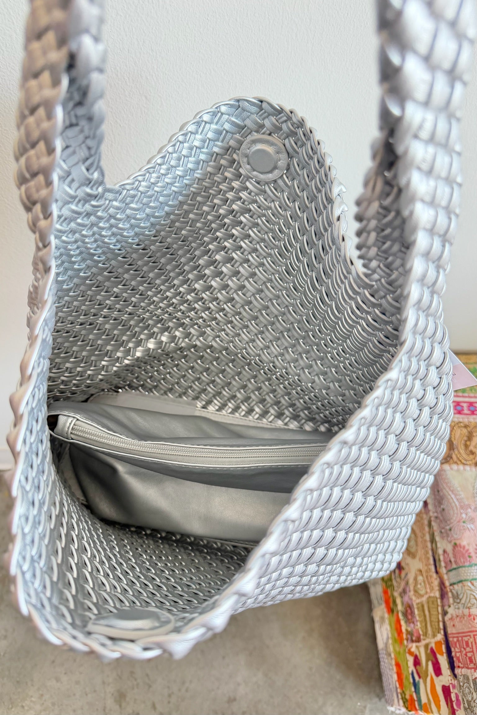 Modern Muse Woven Purse