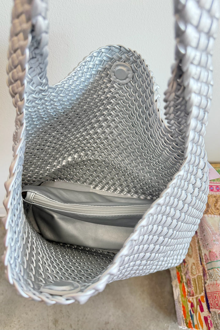Modern Muse Woven Purse- (Two Color Options)