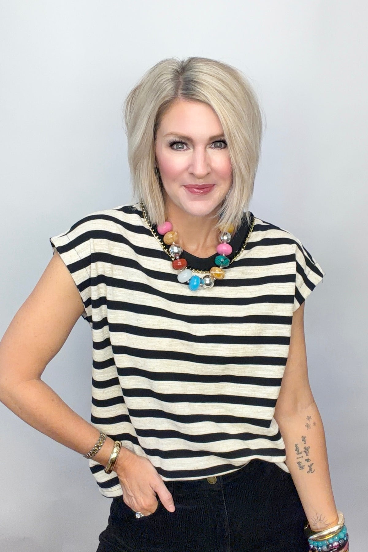 Collar Me Pretty Knit Top