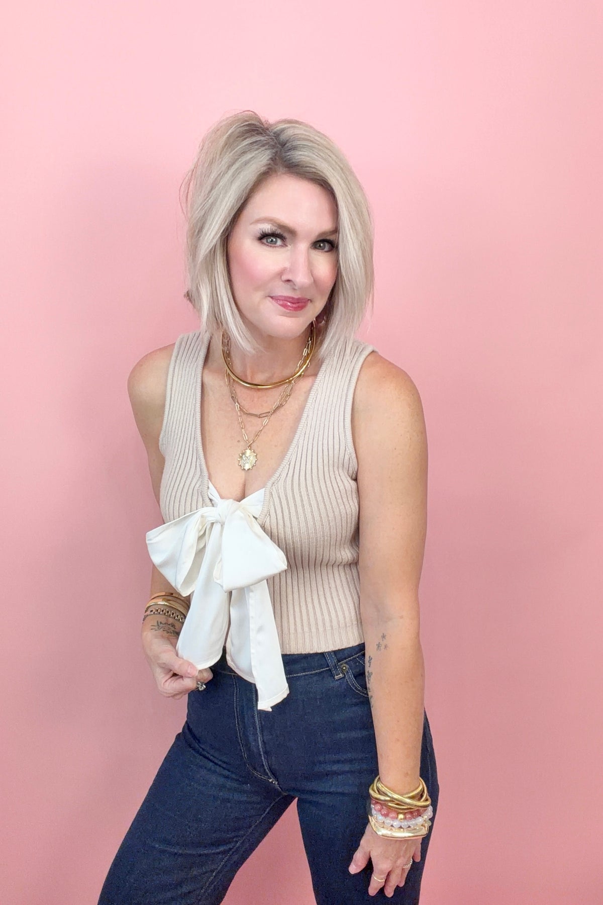 Bowtifully Charmed Top