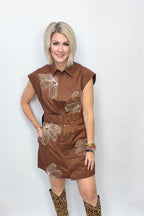Threaded Petal Dress