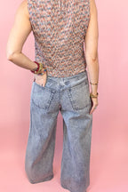 Drifter Mid Rise Wide Leg Jean