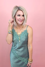 Wild Lace Slip Dress
