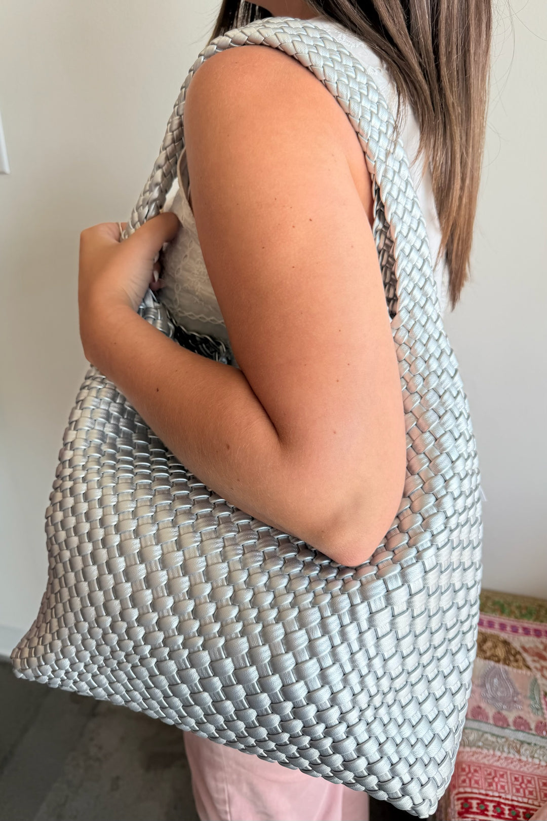 Modern Muse Woven Purse- (Two Color Options)