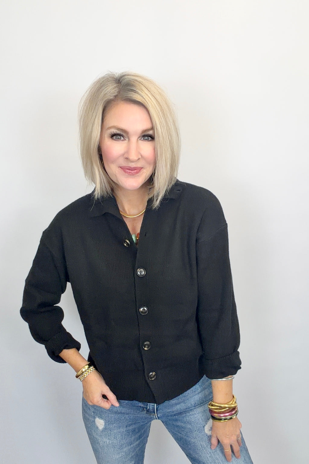 Black to Basics Cardigan