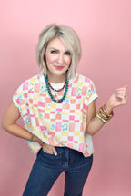 Patchwork Petal Top