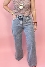 Drifter Mid Rise Wide Leg Jean