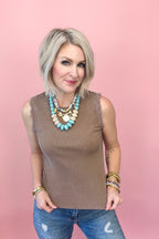 Eyelet Edge Tank