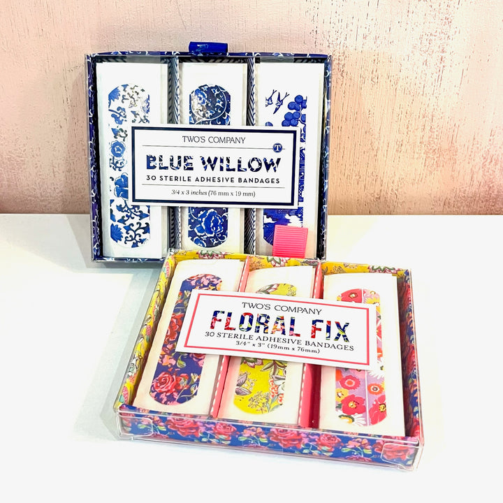 Blossom Bandages- (Blue Willow and Floral Fix)