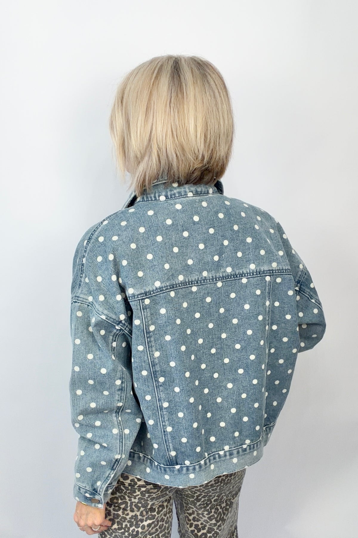 Dots & Denim Jacket