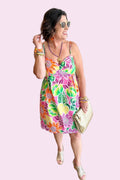 Floral Paradise Mini Dress