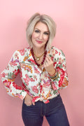 Field of Florals Blouse