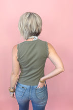 Eyelet Edge Tank