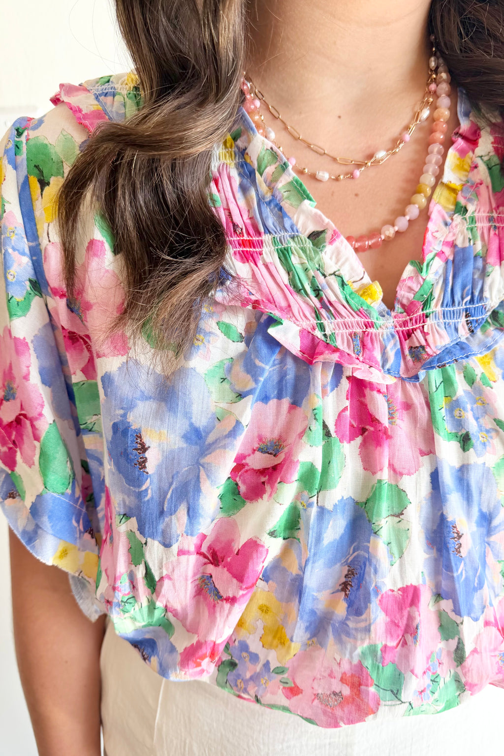 Sunday Garden Babydoll Top