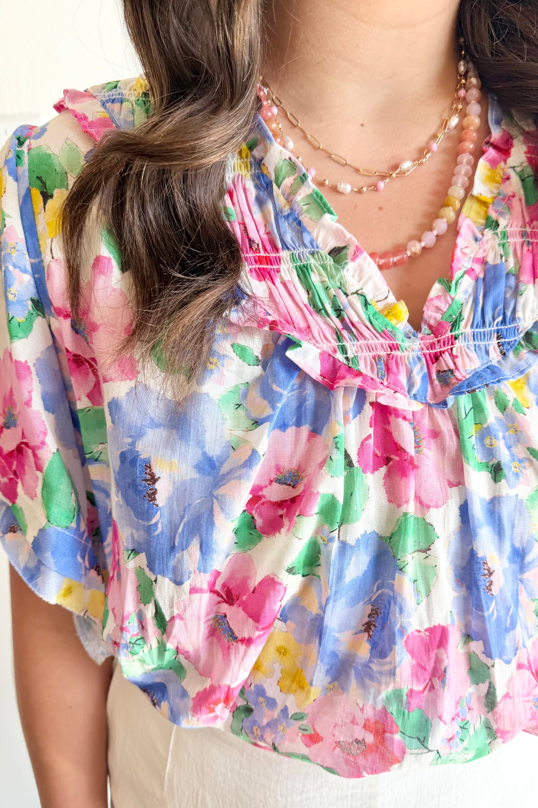 Sunday Garden Babydoll Top